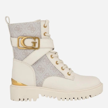Жіночі демісезонні черевики високі Guess 496914505 39.5 Білі (1159835526)