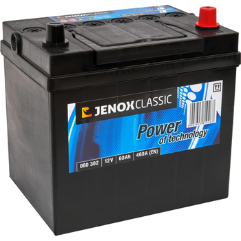 Аккумуляторная батарея JENOX 6СТ-60 Classic Азия Евро (580)