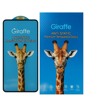 Захисне скло Giraffe для Xiaomi Redmi Note 9 Pro / Note 9 Pro Max, 9H, Full Glue, з чорною рамкою