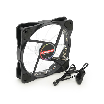 Кулер корпусной Voltronic 12025 4pin 120мм 12V RGB вентилятор для компьютера охлаждение системы (YU-GT_33A)