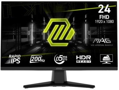 Монітор MSI 23.8" MAG 242F FHD IPS 200Hz (MAG 242F)