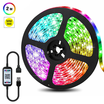 Світлодіодна стрічка Inspire RGB LED USB 5V 2 м (bt50r2)