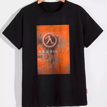 Футболка Half-Life logo PG07176 goodreclama XXL Чорний