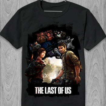 Футболка The Last of Us II Poster PG05688 goodreclama S Чорний