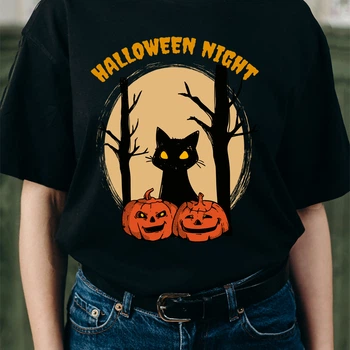 Футболка Halloween night PG04120 goodreclama XXL Чорний
