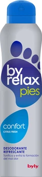 Дезодорант для ніг Byly Byrelax Захист 12 годин Цитрусова свіжість від запаху та тонізуюча дія 200 мл (8411104003040)