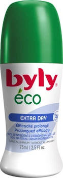Шариковый дезодорант Byly Éco Extra Dry Для атопичной и чувствительной кожи 75 мл (8411104051713)