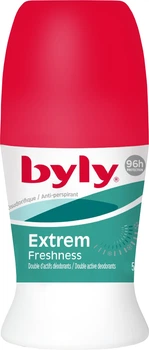 Шариковый антиперспирант Byly Extrem Freshness с двойными микрочастицами Интенсивная защита 96 часов для активного образа жизни 50 мл (8411104045798)