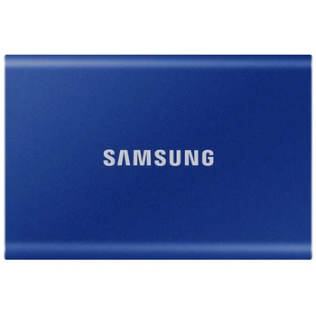 Накопитель внешний SSD 1TB Samsung T7 Indigo Blue (MU-PC1T0H/WW)