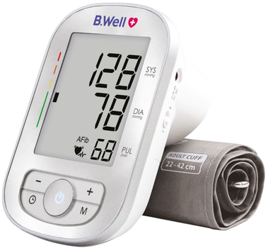 Тонометр B.Well TH-75 з виявленням фібриляції передсердь (AFib)