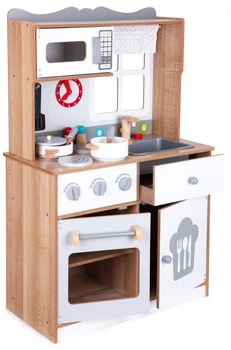 Деревянная кухня EcoToys с аксессуарами 7253 (5903089063469)
