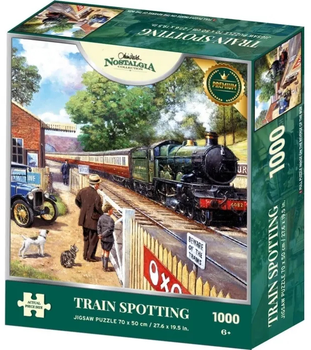 Puzzle Taf Toys Train Spotting 1000 elementów (K33017) (5060337331029)