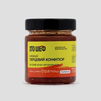 Перечный конфитюр Кто Шеф 200г