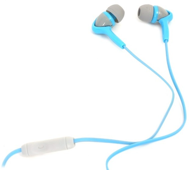 Słuchawki Freestyle In-Ear Earphones + Mic Blue (FH1012BL)