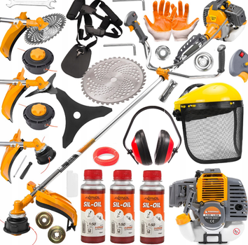 Бензокоса Powermat 6км + аксесуари