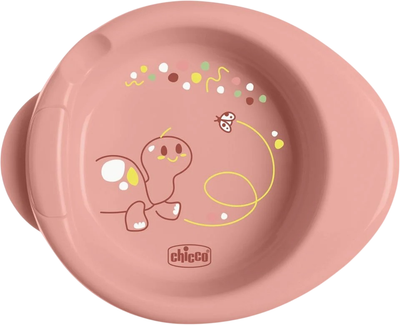 Термоcтійка тарілка Chicco Warmy Plate 6м+ Рожева (16000.15)