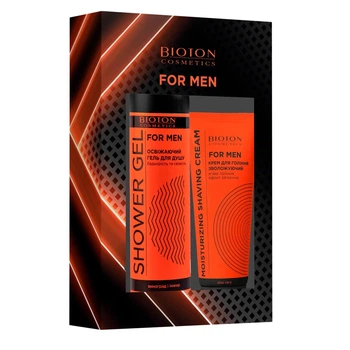 Биотон набор For Men №21 (крем для бритья, 75 мл+гель для душа, 250 мл)(4820026157382)