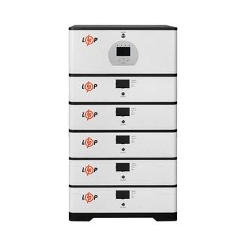 Джерело безперебійного живлення LogicPower LP BOX DEYE 5kWh + АКБ 25kWh LiFePO4 RS485 CANBUS гібридний
