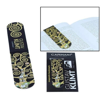 Закладка для книг магнітна Carmani Г. Клімт "Дерево життя" 3 х 10 см