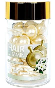 Вітаміни для волосся з екстрактом жасмину та протеїнами шовку - LeNika Pro-Keratin Complex Hair Vitamin 40x1ml (1481331-29481360)