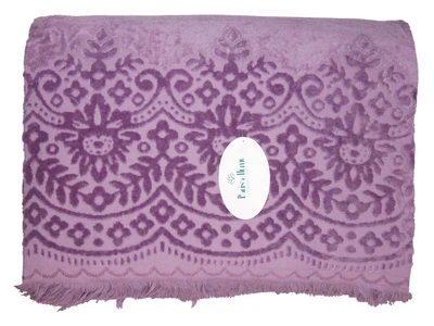 Простынь махровая Parisa Velour Premium - JV-144 фиолетовый 200*220 (500 гр/м2)