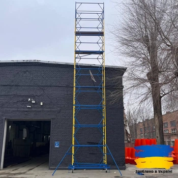 Вишка тура Техпром 1.2 х 2.0 (м) 9+1 (висота майданчику 11,4 м)