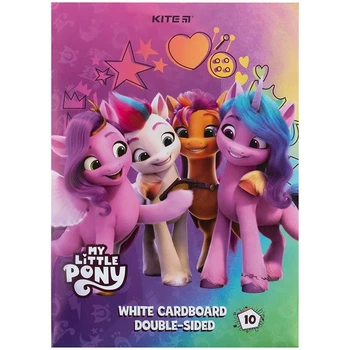 Картон білий Kite My Little Pony А4 10 арк. (LP24-254)
