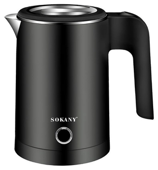 Электрочайник SOKANY SK-SH-1077 0.5л электрический чайник Черный