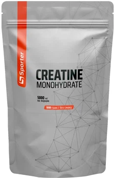 Креатин моногидрат Sporter Creatine Monohydrate порошок 1 кг (4820249723982)