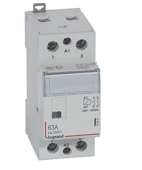Модульный контактор Legrand CX³ 63A 2NO(НО) 2 нормально разомкнутых контакта 230V Legrand 412527