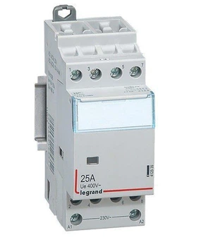 Модульный контактор Legrand CX³ 25A 4NO(НО) 4 нормально разомкнутых контакта 230V Legrand 412535