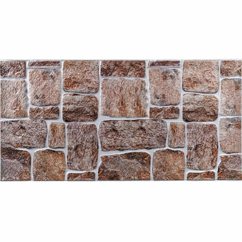 Декоративная панель ПВХ 960*480*4мм SW-00000581 Sticker Wall Коричневый со светло-коричневым