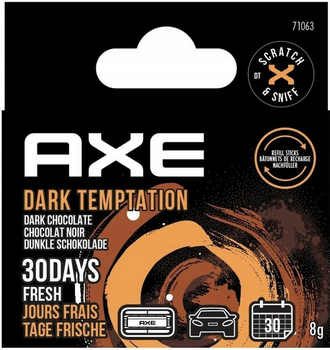 Odświeżacz samochodowy AXE Dark Temptation (5010555710632)