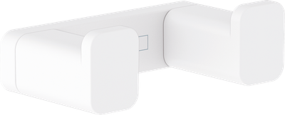 Двойной крючок hansgrohe AddStoris 41755700 белый матовый