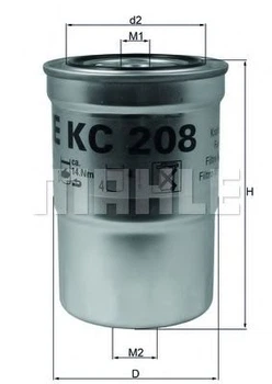 Топливный фильтр MAHLE (KC208)