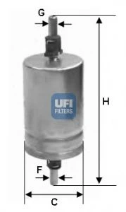 Топливный фильтр UFI (3151000)