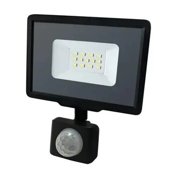Светодиодный прожектор с датчиком движения 10W 10вт 6200К 220V 220В IP65