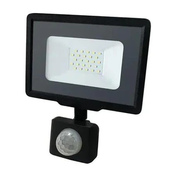 Светодиодный прожектор с датчиком движения 20W 20вт 6200К 220V 220В IP65