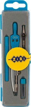 Готовальня ZiBi Basis 4 предмети блакитна (ZB.5303BS-14)