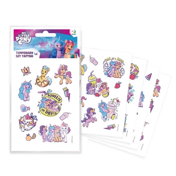 Набір дитячих тимчасових татуювань "My Little Pony" , 4 аркуші
