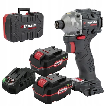 Аккумуляторный ударный шуруповерт PARKSIDE PERFORMANCE PDSSAP 20-LI B3 + 2 x PAP 20 B3 4Ah