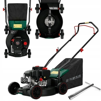 Бензиновая газонокосилка PARKSIDE PBM 132 B1 132 см³