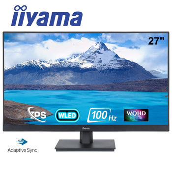 Монитор iiyama XU2792QSU-B6 безрамочный IPS 2560x1440 QHD 27" / 4W