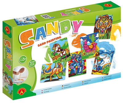 Piaskowe malowanki Alexander Sandy 6 w 1 zestaw 1 (2701)