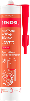 Термостойкий кислотный силиконовый герметик Penosil HighTemp Acetoxy Silicone 250°C 310 мл Красный (H4836)
