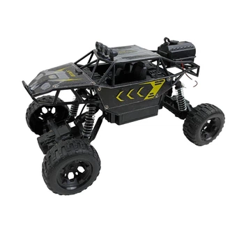 Внедорожник на радиоуправлении с эффектом пара OffRoad Metal Racer Черный (ЕДМ-204-13)