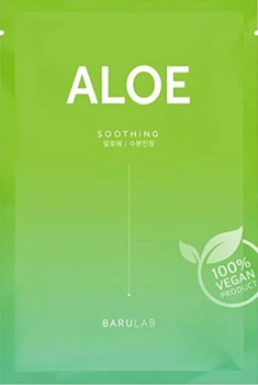 Maseczka w płachcie Barulab The Clean Vegan Aloe Uspokajająca 23 g (8809420800380)