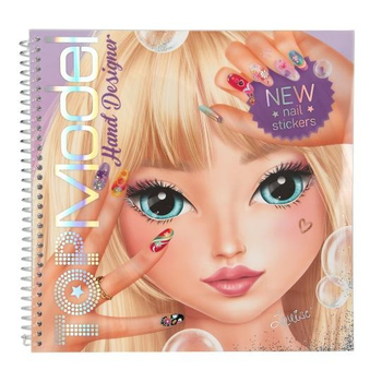 Zestaw kreatywny Depesche Top Model z naklejkami Hand Designer 13029A (4010070680169)