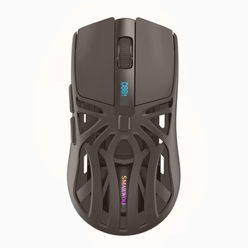 Игровая мышь Беспроводная Bluetooth SMAILWOLF RS8 Аккумуляторная для ноутбука, ПК Универсальная Серая