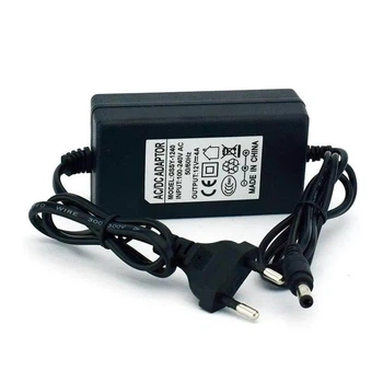Импульсный блок питания 12V 4A штекер 5.5*2.5mm Black